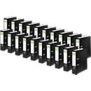 Folder green bar, DIN A4, spine width 80 mm, PP, 20 pcs.