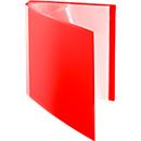 FolderSys PP-Sichtbuch, für DIN A4, 20 Sichthüllen, rot