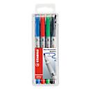 Folienschreiber OHPen universal, non-permanent - im 4er-Etui, 1,0 mm