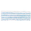 Frange Premium Sprintus, microfibre/poils, avec languettes, l. 400 mm, 5 p., blanc/bleu