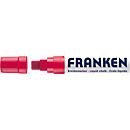 Franken chalk marker Jumbo ZKM1507, wedge tip, line width 5-15 mm, water-based ink, pink