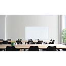 Franken glasbord, magnetisch, wandmontage in staand en liggend formaat, veiligheidsglas, zuiver wit, 1200 x 2000 mm