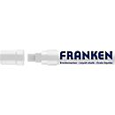 Franken krijtmarker Jumbo ZKM1509 - wigvormige punt lijndikte 5-15 mm - wit