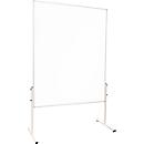 Franken Tableau de présentation X-traLine, recto-verso, surface en verre acrylique, L 1200 x H 1500 mm, MT2099