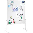Franken Tableau de présentation X-traLine, recto-verso, surface métal blanc, L 1200 x H 1500 mm, MT2011