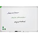 Franken Whiteboard U-Act!Line®, formato vertical y horizontal, esmaltado, magnético, reciclable, con bandeja, An 900 x Al 600 mm