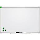 Franken Whiteboard U-Act!Line®, formato vertical y horizontal, lacado, magnético, reciclable, con bandeja de almacenamiento, An 600 x Al 400 mm