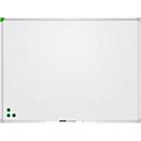 Franken Whiteboard U-Act!Line®, formato vertical y horizontal, lacado, magnético, reciclable, con bandeja de almacenamiento, An 800 x Al 600 mm