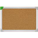 Frankenkurkbord U-Act! Line®, wandmontage in staand en liggend formaat, aluminium frame, 400x600 mm