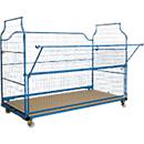 Front wall, for universal box type 2400, hinged, lacquered