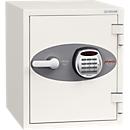 FS 1282 E fireproof enclosure, electronic lock, steel, white RAL 9003 signals