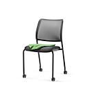 Funda para silla, para silla para visitas to-sync meet, reequipable, verde