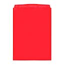 Fundas magnéticas Orgatex, A4 vertical, rojo, 10 uds.