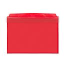 Fundas magnéticas Orgatex, c. puerta, A5 transversal, rojo, 50 uds.