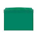 Fundas magnéticas Orgatex, c. puerta, A5 transversal, verde, 10 uds.