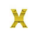 Gancho colgador WGX, An 145 x P 157 x Al 175 mm, estructura fina, aluminio reciclado, amarillo