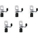 Ganchos para sistema de painéis perfurados