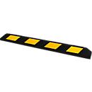 Garage- en parkeerplaatsafzetting van gerecycled rubber