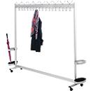 Garderobe multiline, B 1800, 18 Hut-/68 Mantelhaken