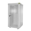 Gasflessencontainer BAUER GFC-B M0, B 1090 x D1185 x H 2205, voor 9 gasflessen, brandwerend, afsluitbaar, wit