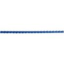 GBC® Binderücken, Plastik, Ø 12 mm, 100 Stück, blau
