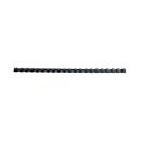 GBC® binding combs, plastic, Ø 14 mm, 100 pieces, black