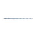 GBC® inbindruggen, plastic, Ø 12 mm, 100 stuks, wit