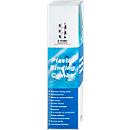 GBC® inbindruggen, plastic, Ø 8 mm, 100 stuks, wit