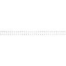 GBC metalen inbindruggen WireBind, A4, 34 ringen, 11 mm voor max. 100 pagina's, 100 stuks, zilver