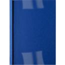 GBC® thermal binding back cover Business Line-Leather ibico, 3 mm, dark blue