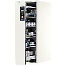 Gefahrstoffschrank Asecos V-LINE, Typ 90, 1 Vertikalauszügen, Reinweiß/Reinweiß