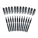 Gelroller Uni-ball Gel-IMPACT, zwart, 12 stuks