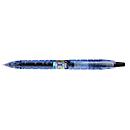 Gelschreiber PILOT Bottle 2 Pen BeGreen, schwarz, Strichbreite 0,4 mm, dokumentenecht, Druckmechanik, 89 % Recyclingmaterial