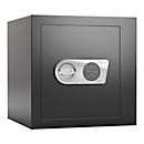 Geschäftstresor Rottner Monaco 45, Elektronikschloss, B 435 x T 445 x H 435 mm, Stahl, schwarz, Sicherheitsklasse EN 1