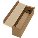 Geschenkdoos om wijn te verzenden, per stuk, naturel, 50 stuks