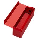Geschenkdoos om wijn te verzenden, per stuk, rood, 50 stuks
