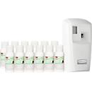 Geurdispenser Rubbermaid Microburst-3000, incl. 12 navulbussen, Discretie, tot 90 dagen, programmeerbaar, L 187 x B 101 mm x H 82 mm, wit
