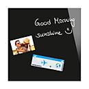 Glasmagnettafel Be!Board, magnethaftend, m. Magneten, B 450 x H 450 mm, schwarz