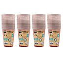 Gobelet en carton ProNappe, contenu 0,2 l, particulièrement stable, sans additifs plastiques, Ø 75 x H 175 mm, carton FSC® recyclable, rouge, 60 pièces