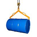 Grapin LG, pour fûts à bondes de 200 litres, orange (RAL 2000)