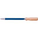 Grattoir creux triangulaire, longueur de lame : 250 mm, profil triangulaire 16 mm, forme C, manche en H