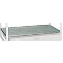 Grelha em aço para estante para barris