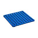 Grille de sol en plastique Clippy, bleu