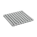 Grille de sol en plastique Clippy, gris