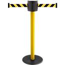 Gurtpfosten RS-Guidesystems GLAD 28 gelb, 2 Gurtfarbe gelb/schwarz