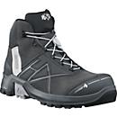 HAIX Sicherheitsstiefel Connexis® GTX mid, S3 HRO HI CI WR SRC, Gore-Tex, Nano-Carbon-Kappe, Größe 11 (46), grau/silber