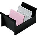 HAN insertion/suspension filing box, plastic, A4 landscape format, grey