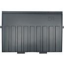 HAN kunststof tabbladen voor kaartenbak, A4 liggend, 5 stuks