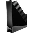 HAN tijdschriftenhouder i-Line, Breedte 76 mm, kunststof, zwart