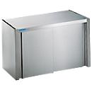 Hangkast, rvs, met schuifdeuren, B 1000 mm